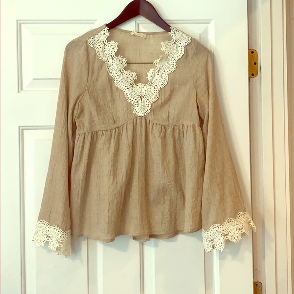 Boho crochet top